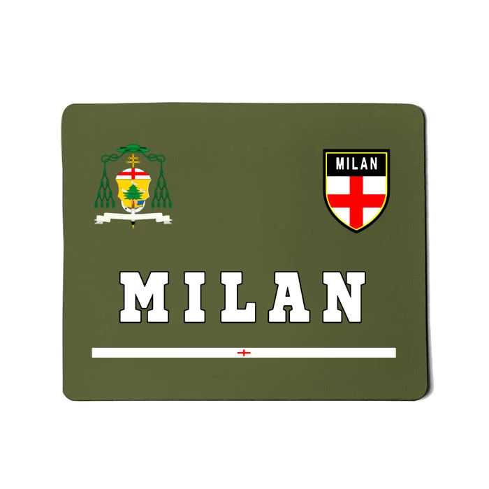 Milan Sportsoccer Jersey Flag Football Italy Mousepad