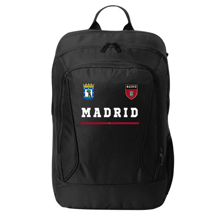 Madrid Sportssoccer Jersey Flag Football City Backpack