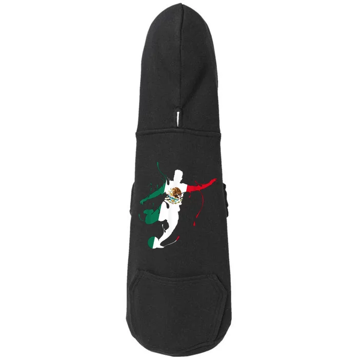 Mexico Soccer Jersey Doggie 3-End Fleece Hoodie