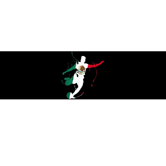 Mexico Soccer Jersey Bumper Sticker