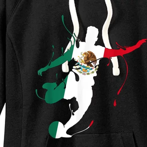 Mexico Soccer Jersey Women's Fleece Hoodie