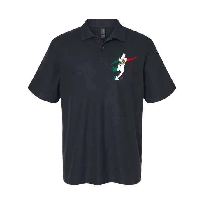 Mexico Soccer Jersey Softstyle Adult Sport Polo