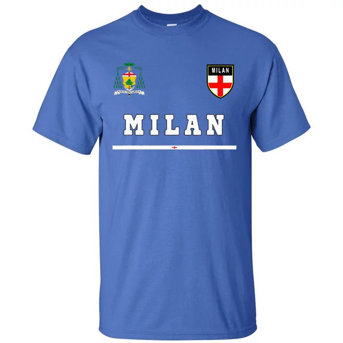 Milan Sportsoccer Jersey Flag Football Italy Tall T-Shirt