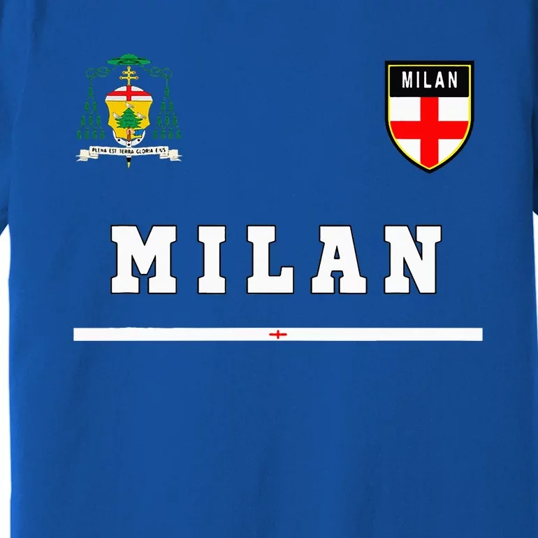 Milan Sportsoccer Jersey Flag Football Italy Premium T-Shirt