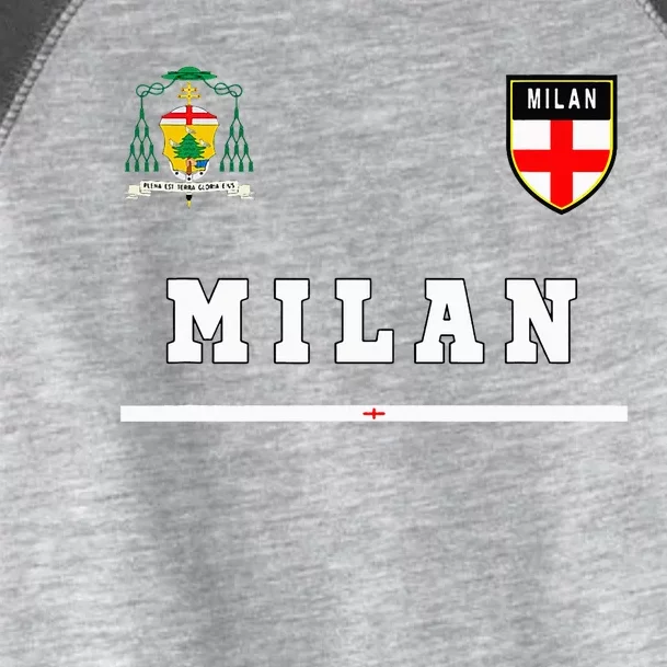 Milan Sportsoccer Jersey Flag Football Italy Toddler Fine Jersey T-Shirt