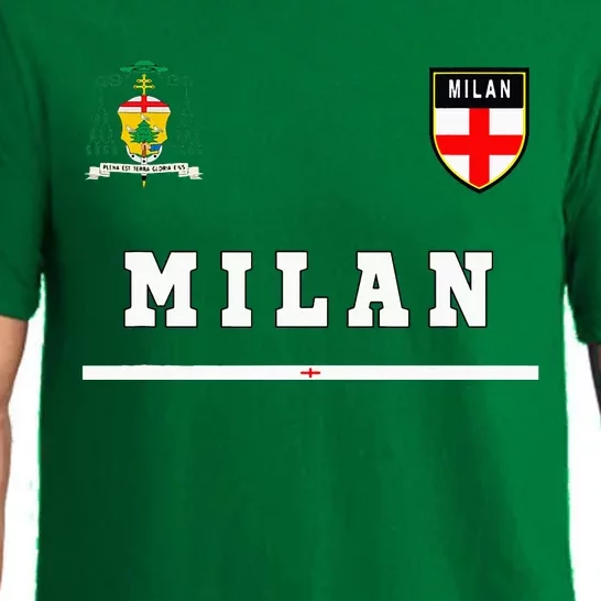 Milan Sportsoccer Jersey Flag Football Italy Pajama Set