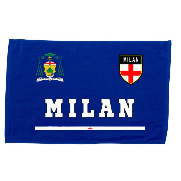 Milan Sportsoccer Jersey Flag Football Italy Microfiber Hand Towel