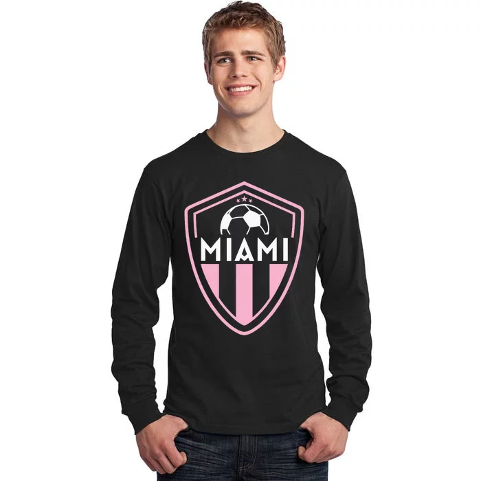 MIAMI Soccer Jersey Original Badge Tall Long Sleeve T-Shirt