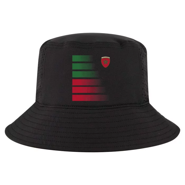 Moroccan Soccer Jersey Morocco Football Morocco Flag Cool Comfort Performance Bucket Hat