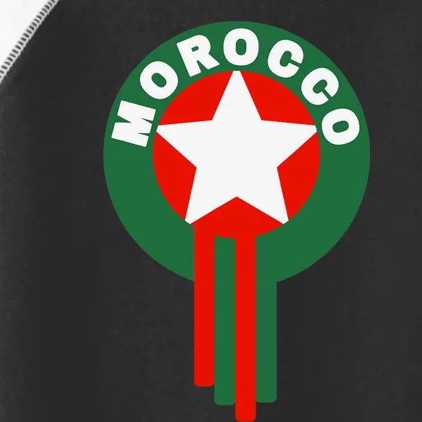 Morocco Soccer Jersey Gift Morocco Football Fans Toddler Fine Jersey T-Shirt