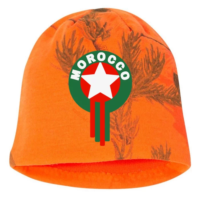 Morocco Soccer Jersey Gift Morocco Football Fans Kati - Camo Knit Beanie