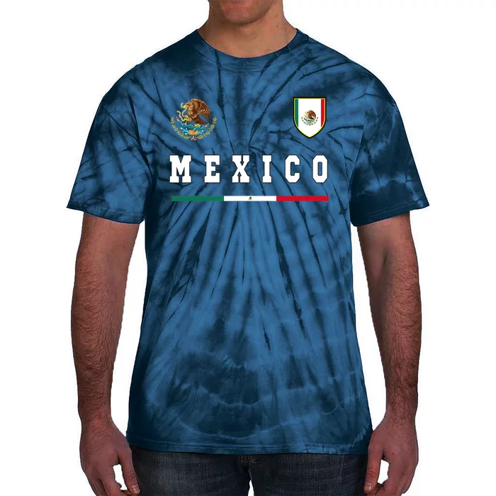 Mexico Sports/Soccer Jersey Tee Flag Football Tie-Dye T-Shirt