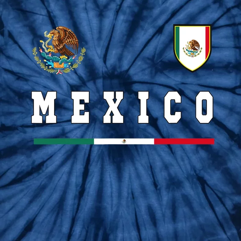 Mexico Sports/Soccer Jersey Tee Flag Football Tie-Dye T-Shirt