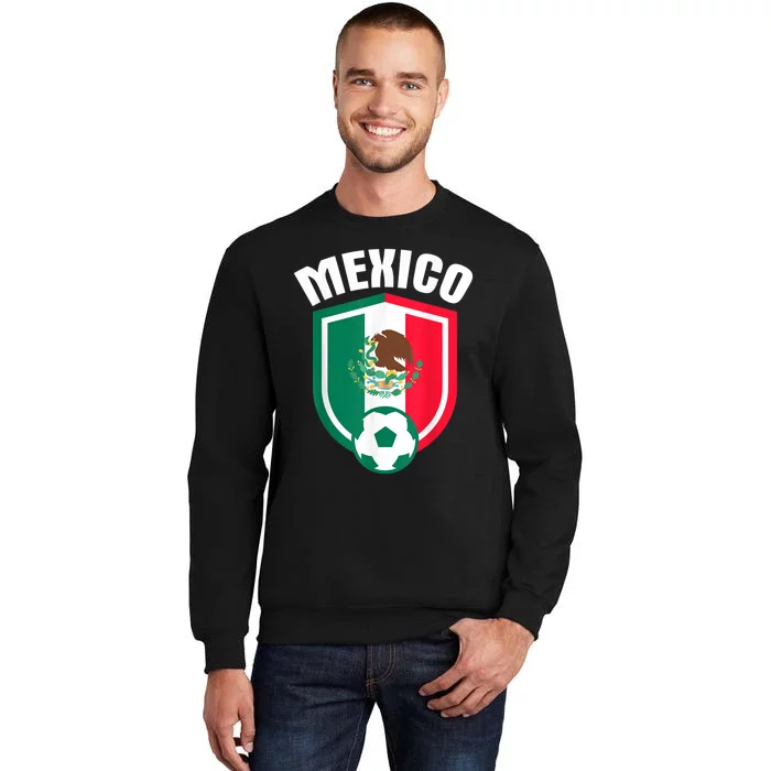 Mexico Soccer Jersey Gift Mexico Football Fans Tall Sweatshirt