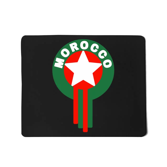 Morocco Soccer Jersey Morocco Football Fans Mousepad