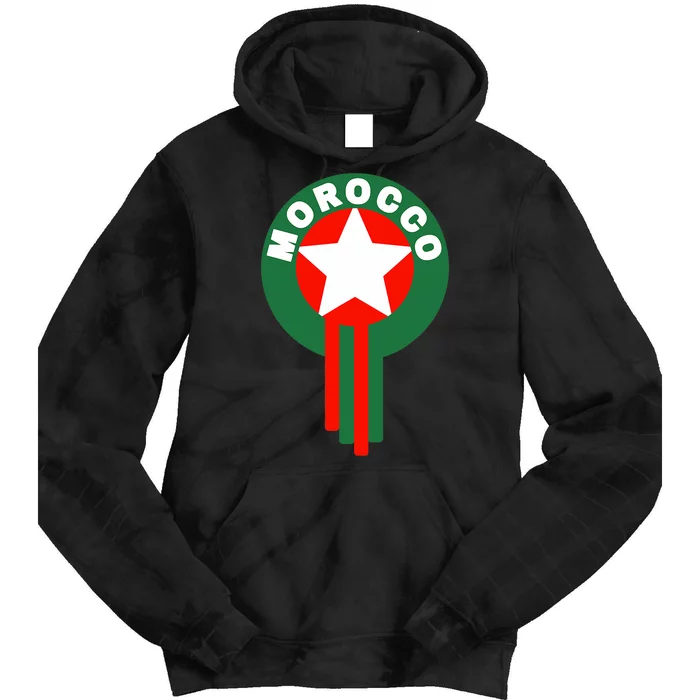 Morocco Soccer Jersey Morocco Football Fans Tie Dye Hoodie