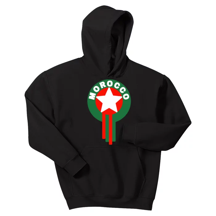 Morocco Soccer Jersey Morocco Football Fans Kids Hoodie