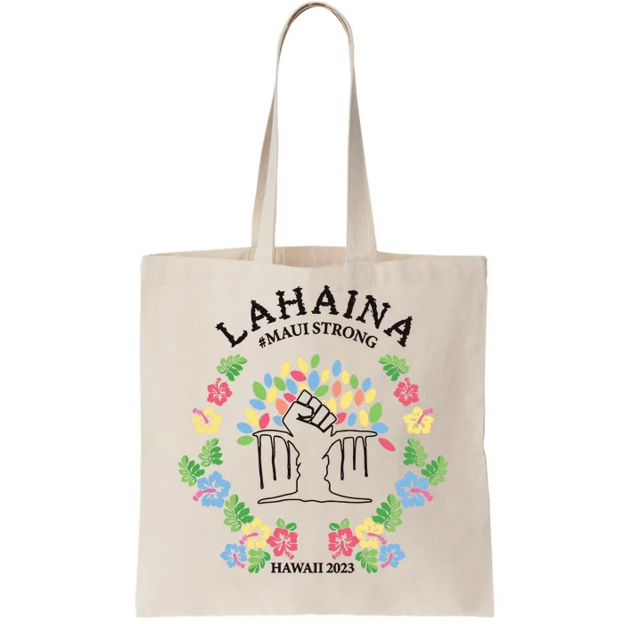 Maui Strong Lahaina Banyan Tree Pray For Maui Tote Bag