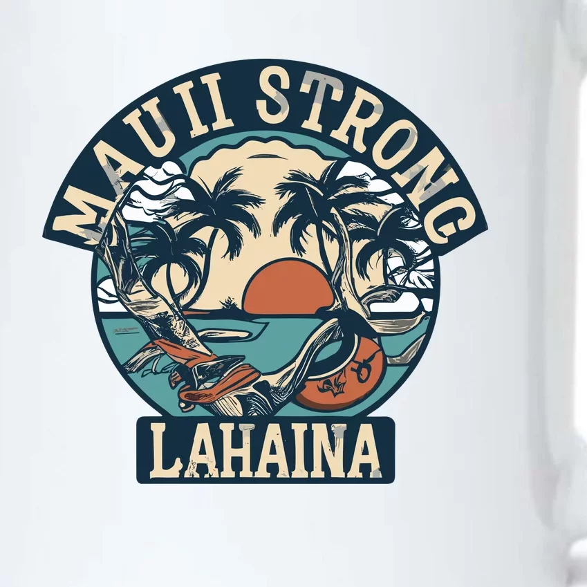 Maui Strong Lahaina Banyan Tree Black Color Changing Mug