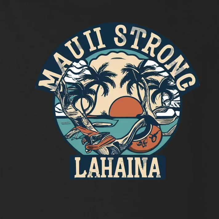 Maui Strong Lahaina Banyan Tree Toddler Long Sleeve Shirt