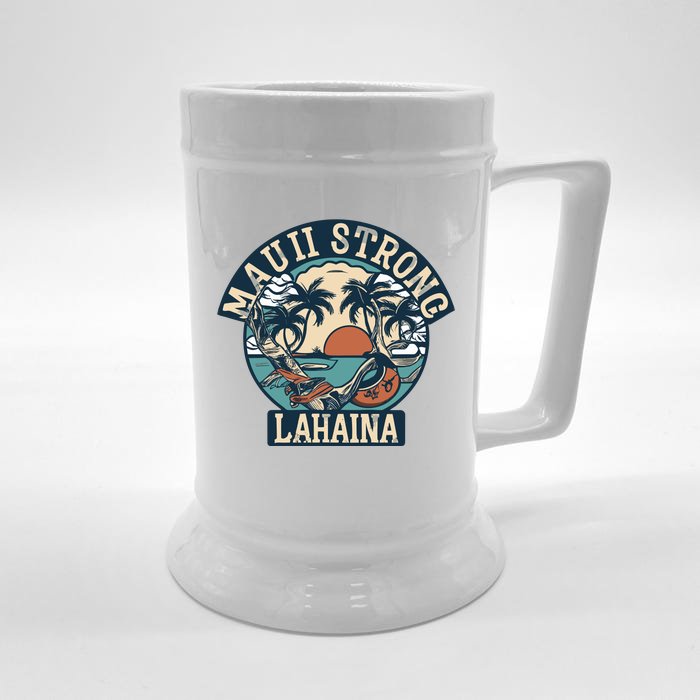 Maui Strong Lahaina Banyan Tree Front & Back Beer Stein