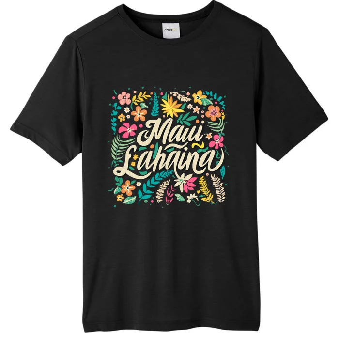 Maui Strong Lahaina Floral ChromaSoft Performance T-Shirt