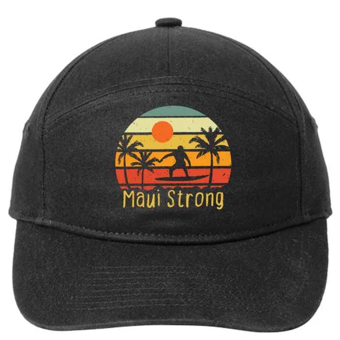 Maui Strong Lahaina Banyan Tree Hawaii 7-Panel Snapback Hat