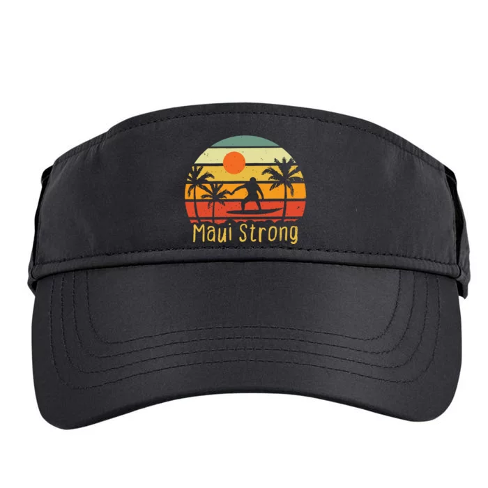 Maui Strong Lahaina Banyan Tree Hawaii Adult Drive Performance Visor