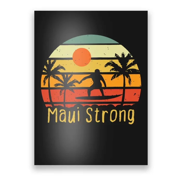 Maui Strong Lahaina Banyan Tree Hawaii Poster