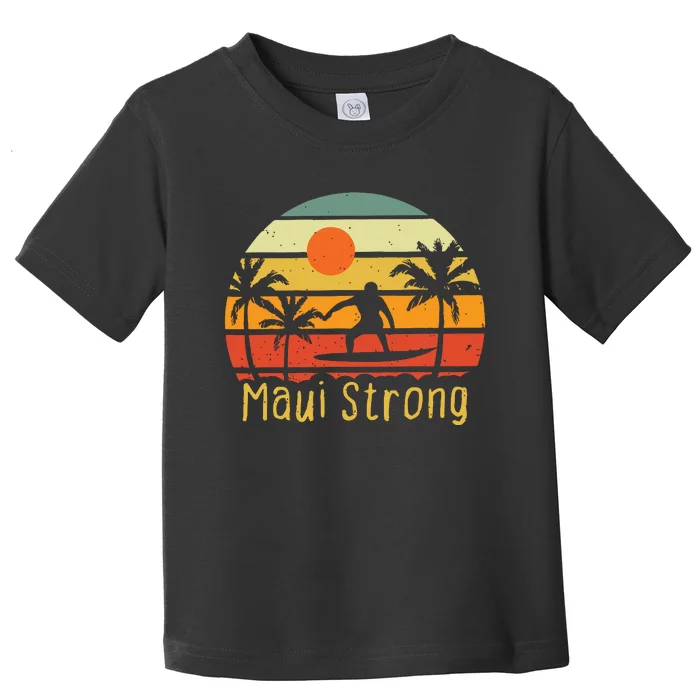 Maui Strong Lahaina Banyan Tree Hawaii Toddler T-Shirt