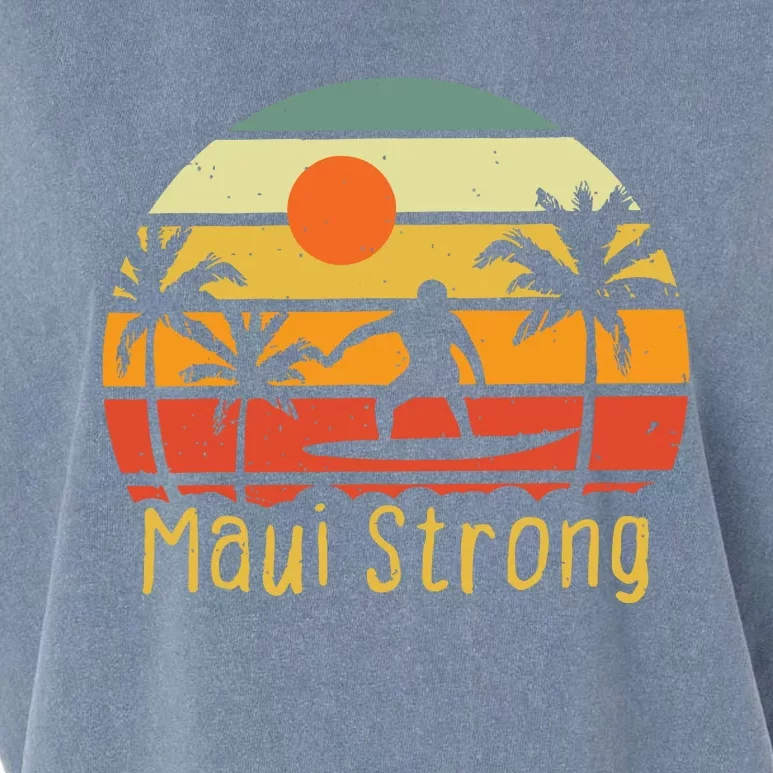 Maui Strong Lahaina Banyan Tree Hawaii Garment-Dyed Women's Muscle Tee