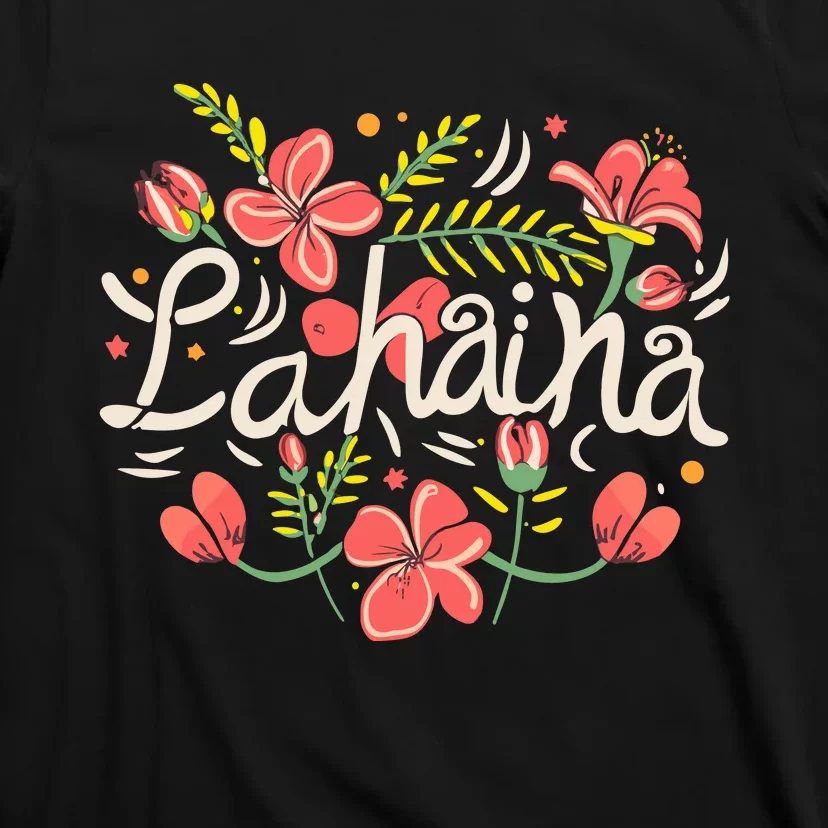 Maui Strong Lahaina Flower T-Shirt