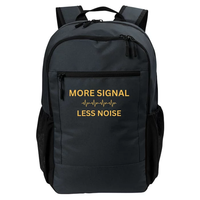 More Signal Less Noise Daily Commute Backpack