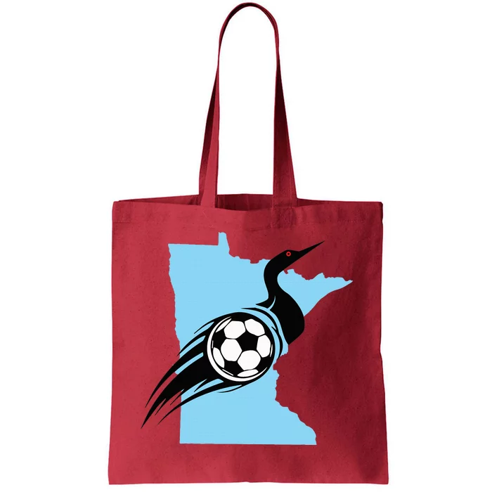 Minnesota Soccer Loon Tote Bag