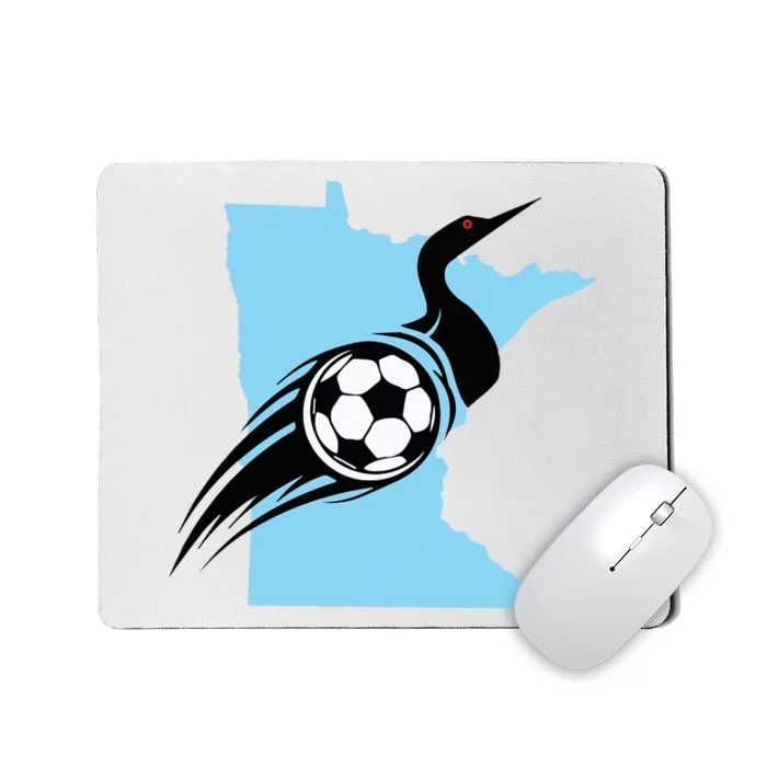 Minnesota Soccer Loon Mousepad