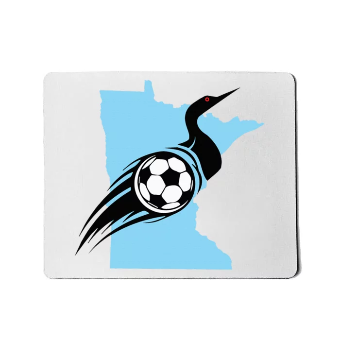 Minnesota Soccer Loon Mousepad