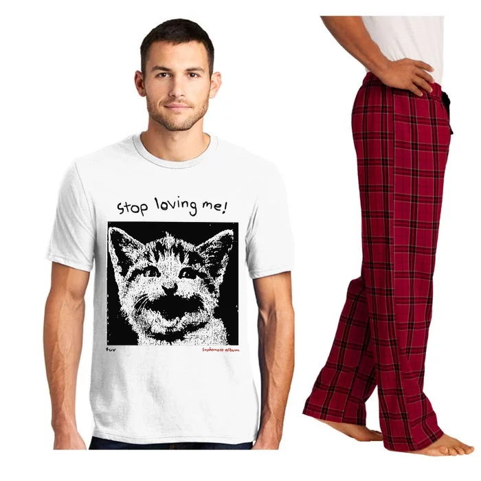 Mynameistuvv Stop Loving Me Cat Pajama Set