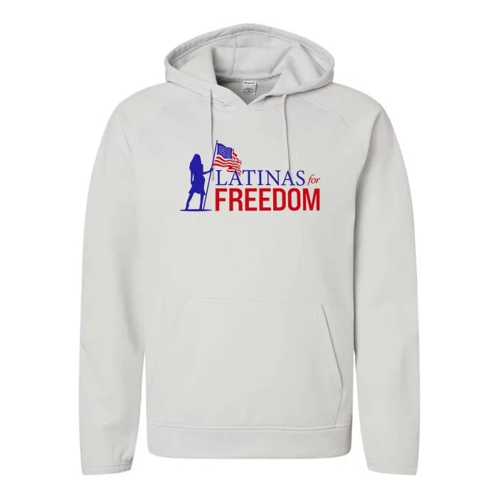 Mercedes Schlapp Latinas For Freedom Performance Fleece Hoodie