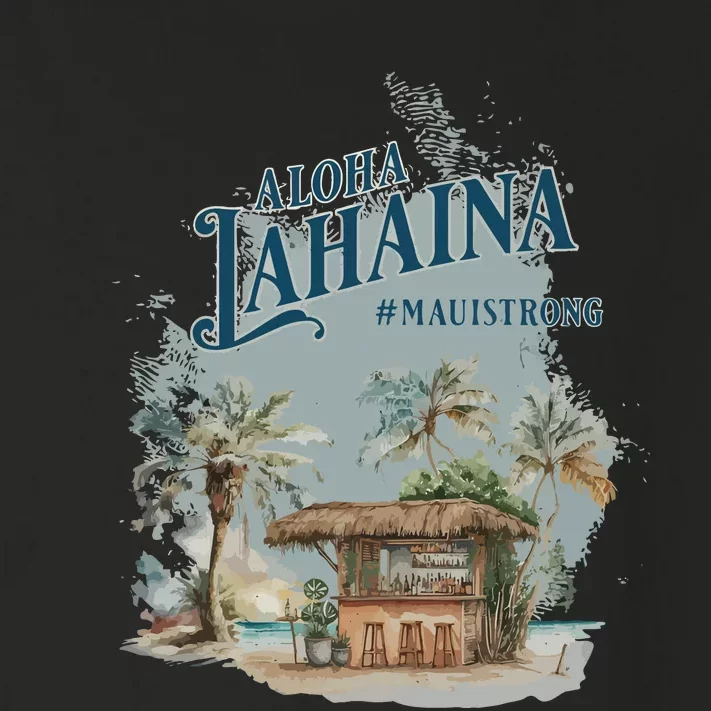 Maui Strong Lahaina Support Lahaina Hawaii Toddler Long Sleeve Shirt