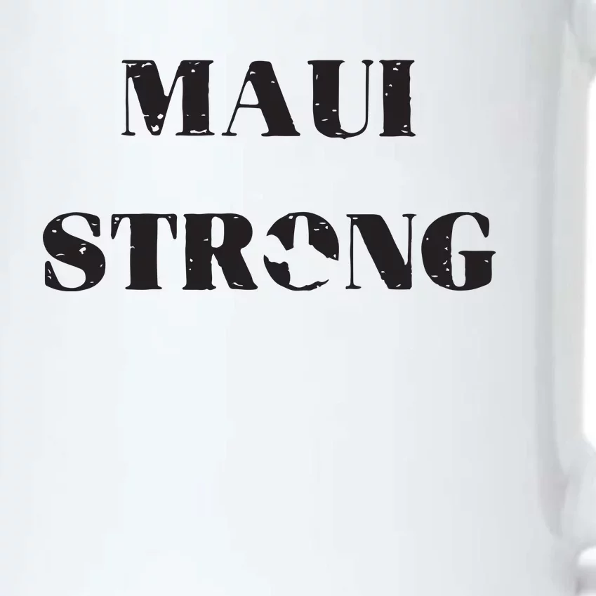 Maui Strong Lahaina Fires Maui Wildfire Relief Black Color Changing Mug