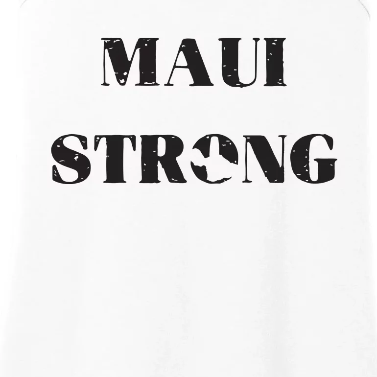 Maui Strong Lahaina Fires Maui Wildfire Relief Ladies Essential Tank