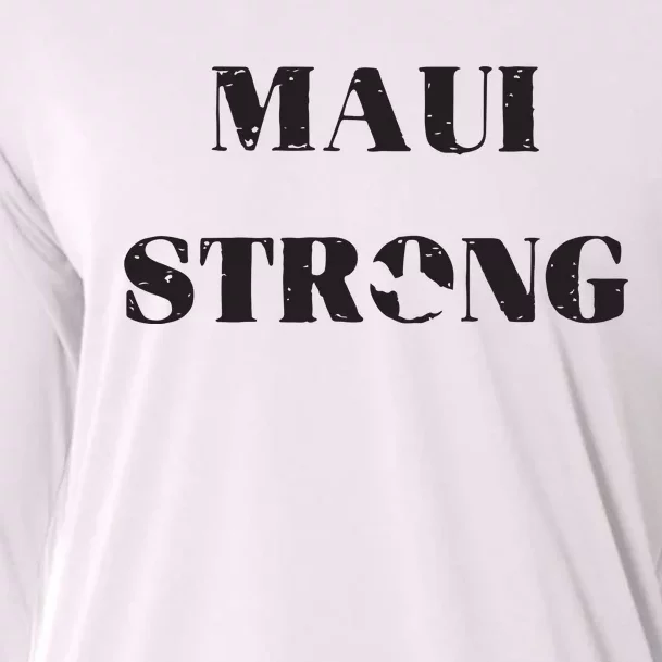 Maui Strong Lahaina Fires Maui Wildfire Relief Cooling Performance Long Sleeve Crew