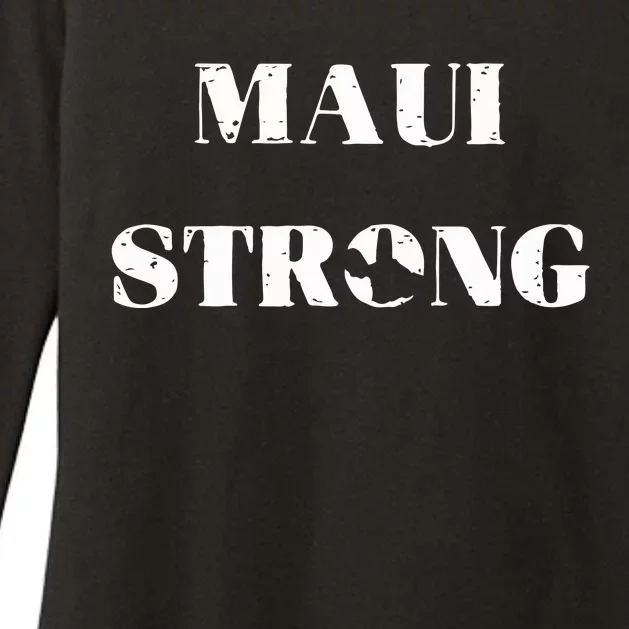 Maui Strong Lahaina Fires Maui Wildfire Relief Womens CVC Long Sleeve Shirt