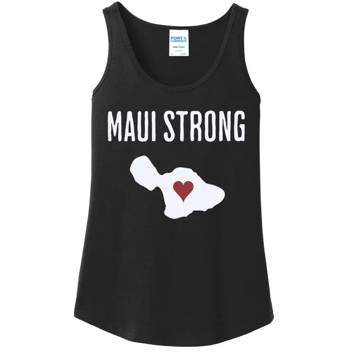 Maui Strong Lahaina Fires Maui Wildfire Relief Ladies Essential Tank