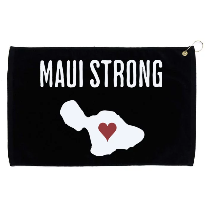 Maui Strong Lahaina Fires Maui Wildfire Relief Grommeted Golf Towel