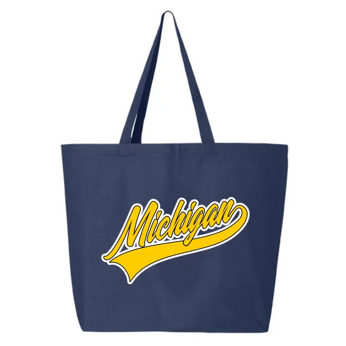 Michigan Script Logo 25L Jumbo Tote