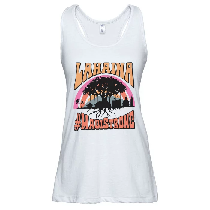 Maui Strong Lahaina Banyan Tree Ladies Essential Flowy Tank