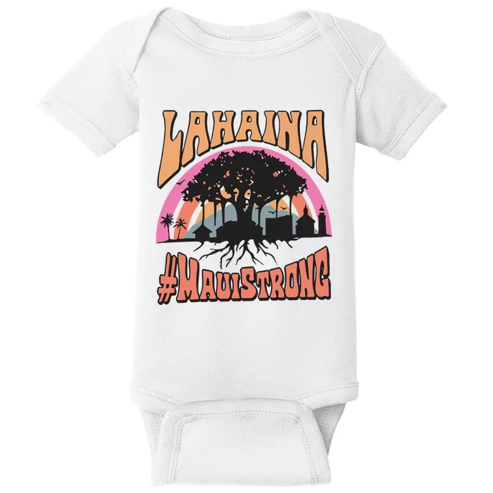 Maui Strong Lahaina Banyan Tree Baby Bodysuit