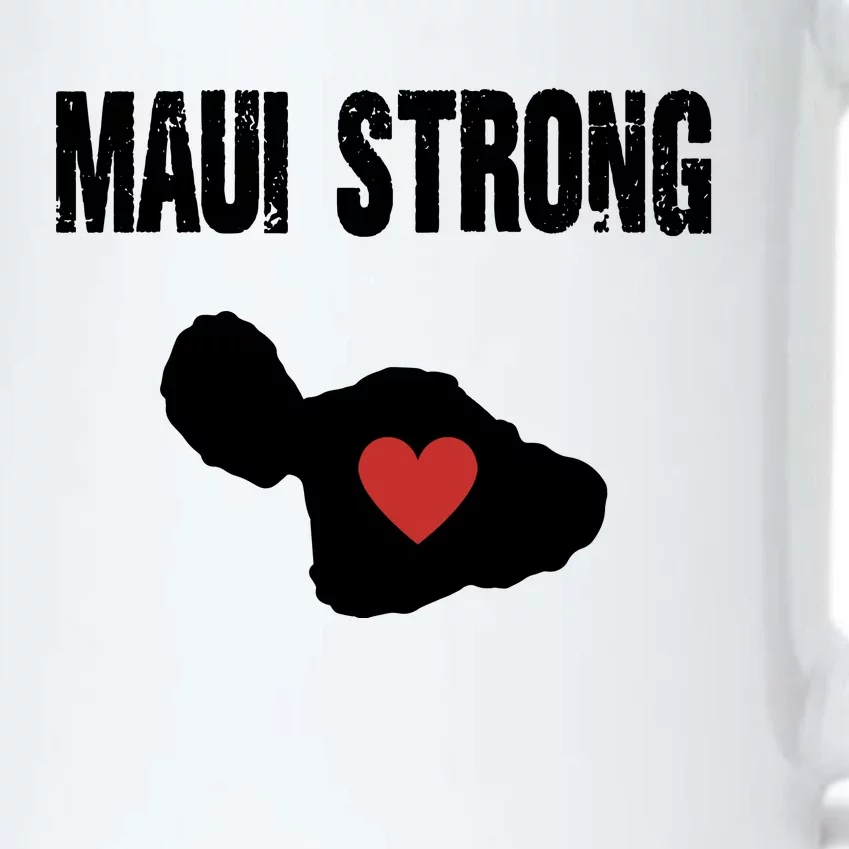 Maui Strong Love Hawaii Black Color Changing Mug