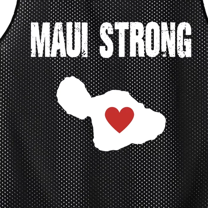 Maui Strong Love Hawaii Mesh Reversible Basketball Jersey Tank